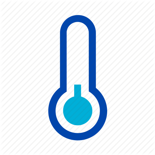 Chill, Cold, Cool, Ice, Snow, Thermometer, Winter Icon