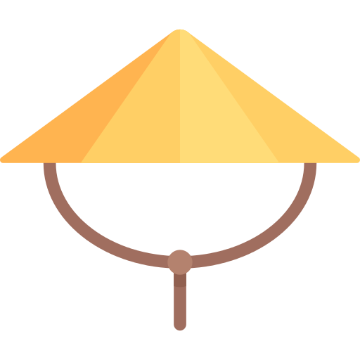 Bamboo Hat China Png Icon