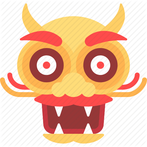 China, Chinese, Dragon Icon