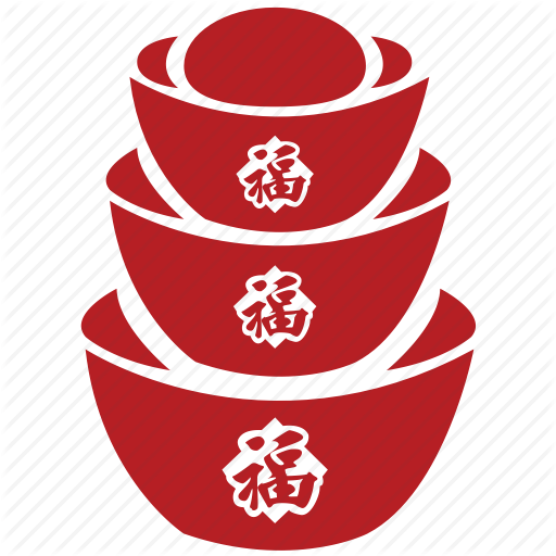 Chinese New Year Bowls Transparent Png