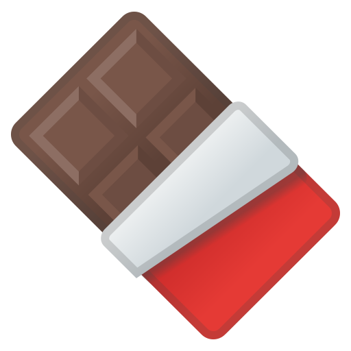 Chocolate Bar Icon Noto Emoji Food Drink Iconset Google