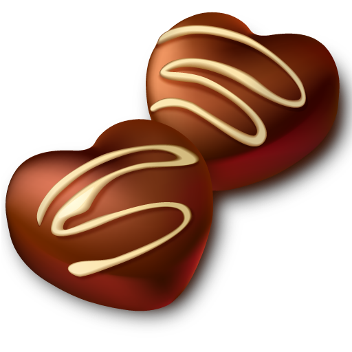 Chocolate Heart Icon Download Free Icons