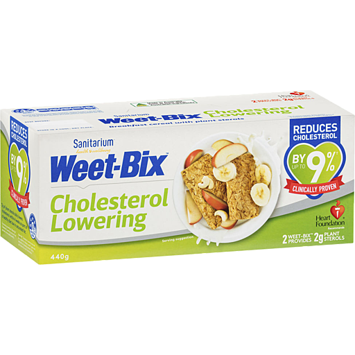 Weet Bix Cholesterol Lowering