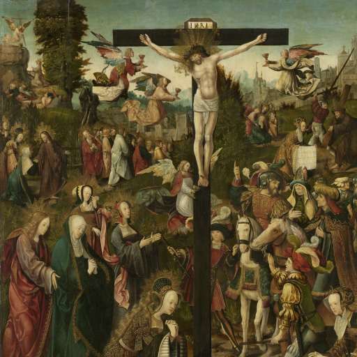 De Kruisiging, Jacob Cornelisz Van Oostsanen, Ca