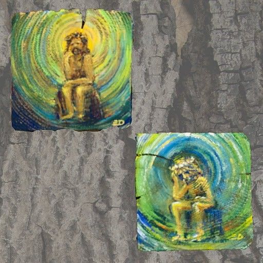 Jezus Jesus Thinking Kartki Wielkanocne Easter Cards