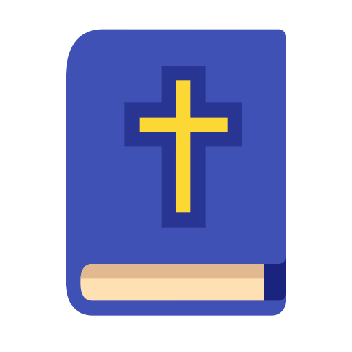 Holy Bible, Fill, Multicolor Icon With Png And Vector Format