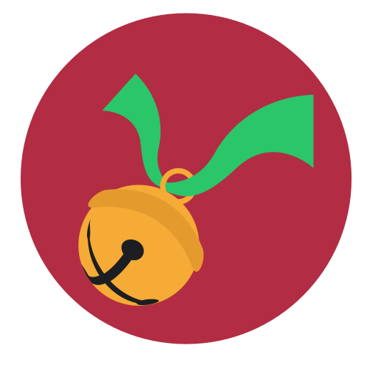Jingle, Bell, Christmas Icon