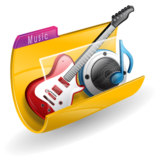 Music Folder Icon Free Icons Download