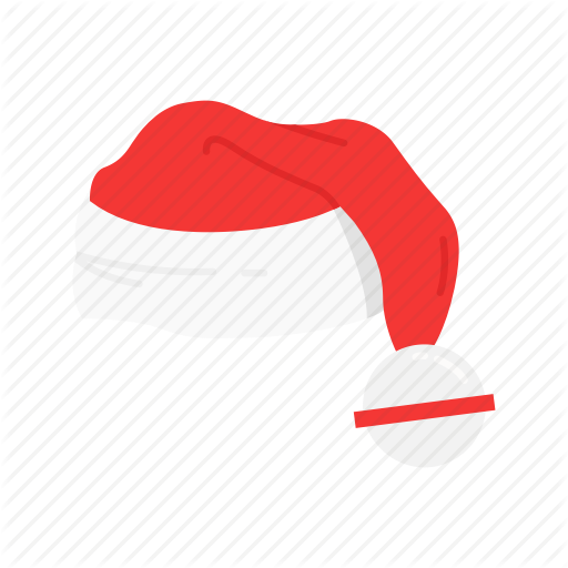 Christmas Hat, Hat, Santa Claus, Santa Hat Icon