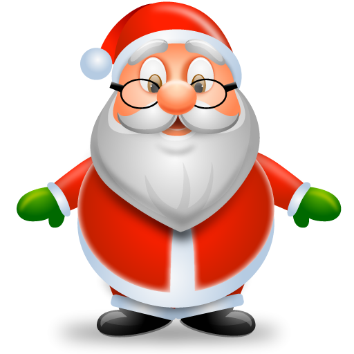 Santa, Christmas Icon