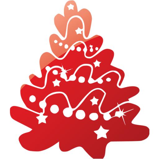 Web Ruby Red Christmas Icon