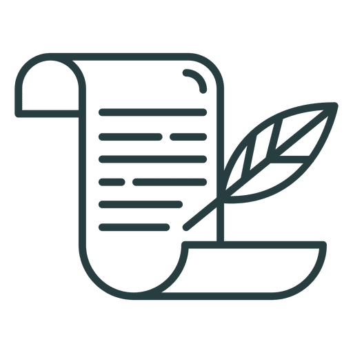 Christmas Scroll Icon