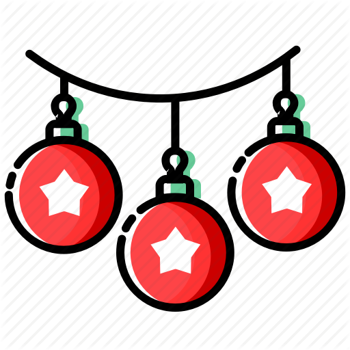 Bauble, Christmas Decoration, Merry Christmas, New Year, Xmas Icon