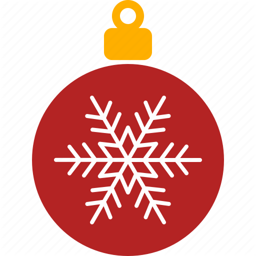Christmas, Decor, Holiday, Ornament, Red, Tree, Xmas Icon