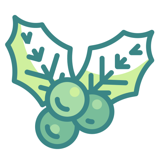 Christmas, Decoration, Mistletoe, Nature, Ornament Icon Free