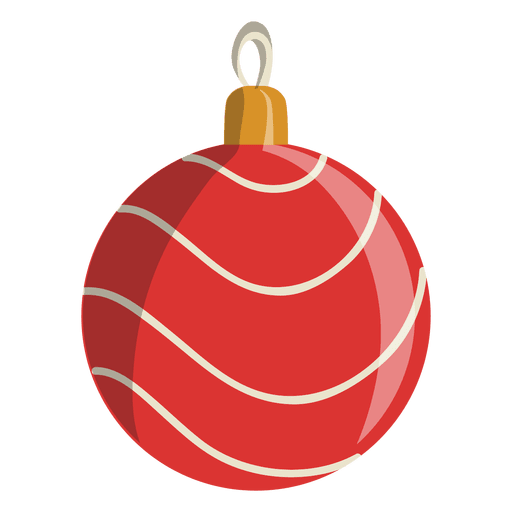 Christmas Ball Cartoon Icon