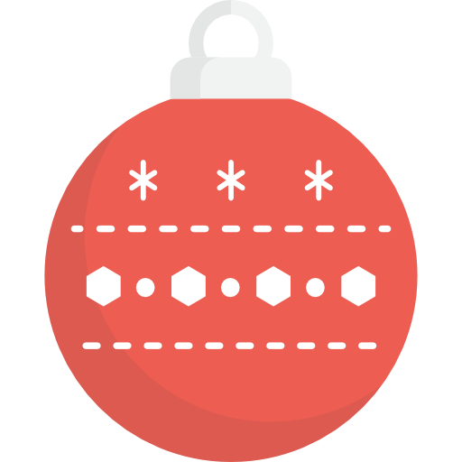 Christmas, Ornament, Xmas, Decoration, Bauble Icon