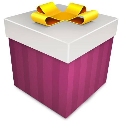 Christmas Gift Magenta Icon Christmas Gift Iconset Tomek Omelan