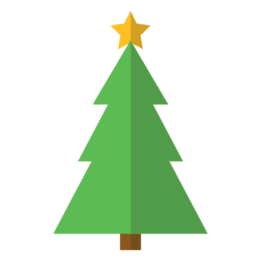 Christmas Tree Flat Icon