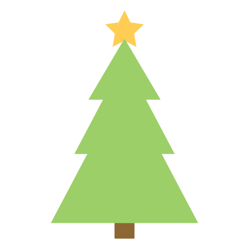 Christmas Tree Flat Icon