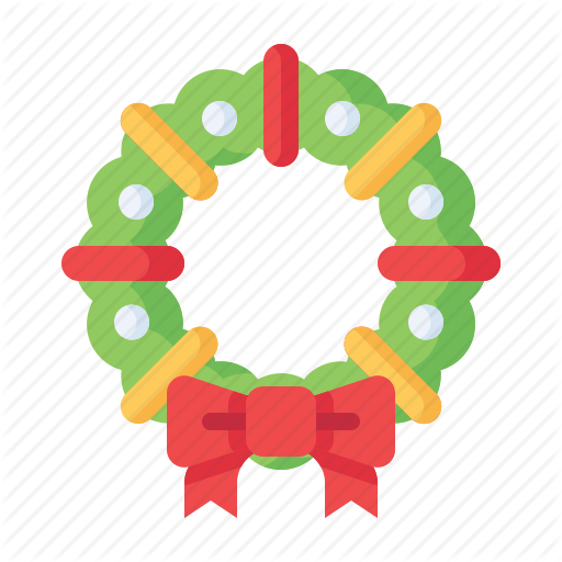Boutique, Bow, Bowknot, Cherry, Christmas, Wreath, Xmas Icon