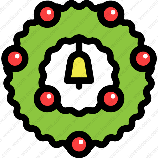 Download Christmas,christmas,wreath,decoration Icon Inventicons