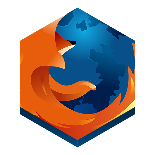 Firefox Icon Hex Iconset