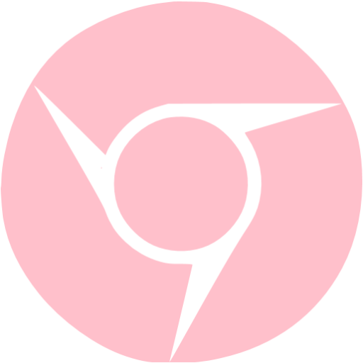 Pink Chrome Icon