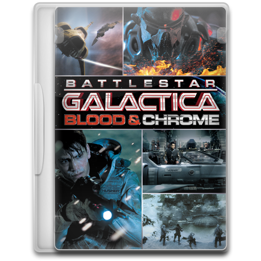 Battlestar Galactica Blood Chrome Icon