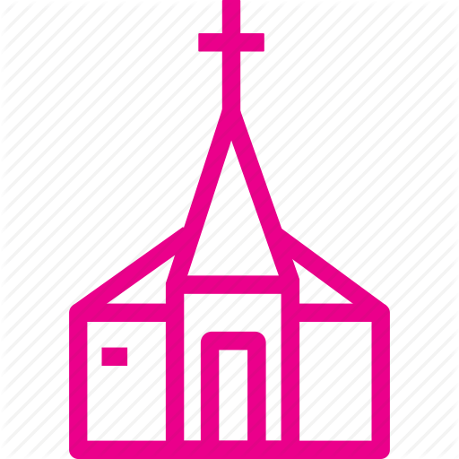 Building, Christ, Church, Cross, Wedding Icon Icon