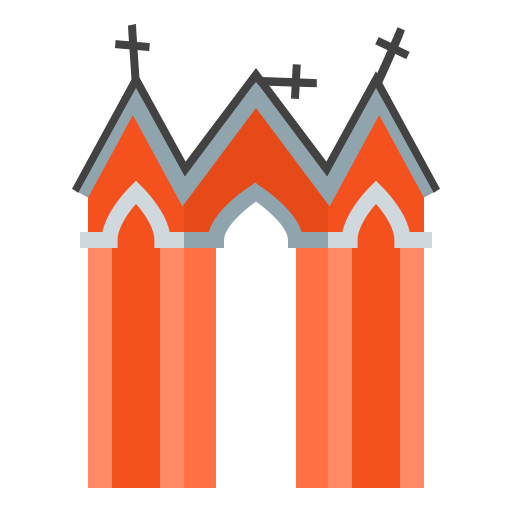 Religion, Holidays, Break, Halloween, Church Icon