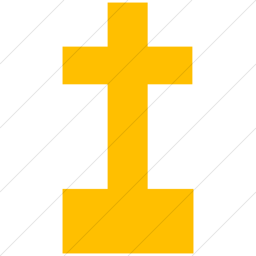 Simple Yellow Ocha Humanitarians Infrastructure Church Icon