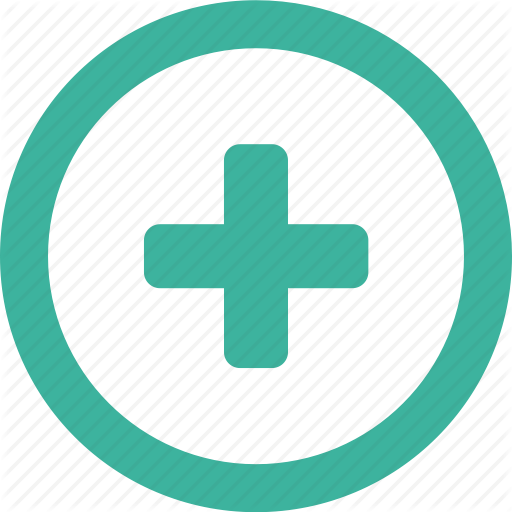 Add, Calculate, Plus, Round, Sign Icon