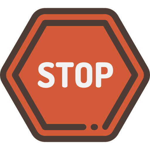 Traffic Sign, Stopping, Signaling, Stop, Circulation, Signs Icon