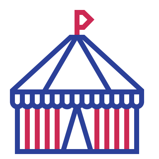 Circus Tent Icon Free Of Science And Fiction