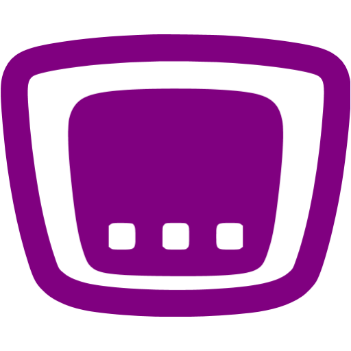 Purple Cisco Router Icon