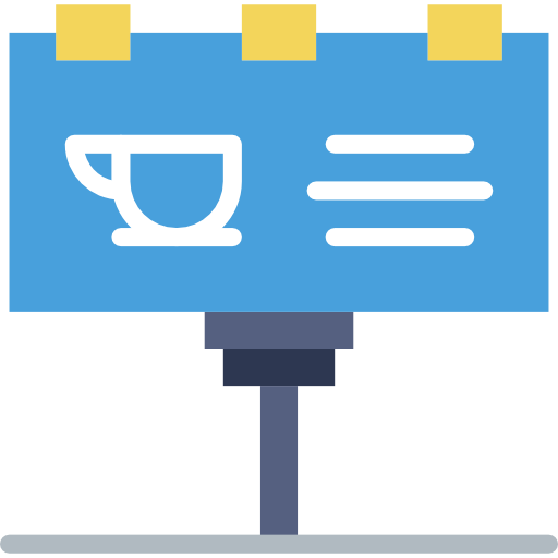 Billboard Icon Cityscape Smashicons