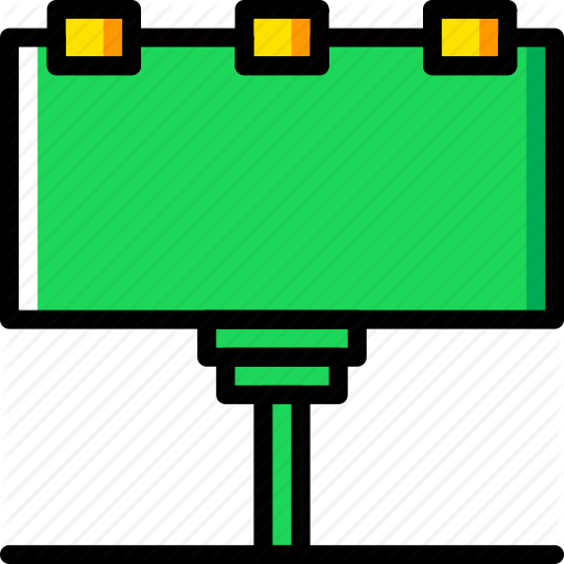 Billboard, Building, City, Cityscape Icon