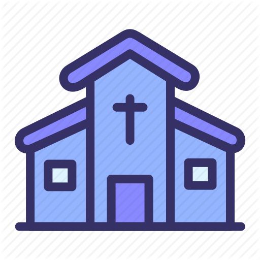 Building, Church, City, Cityscape Icon