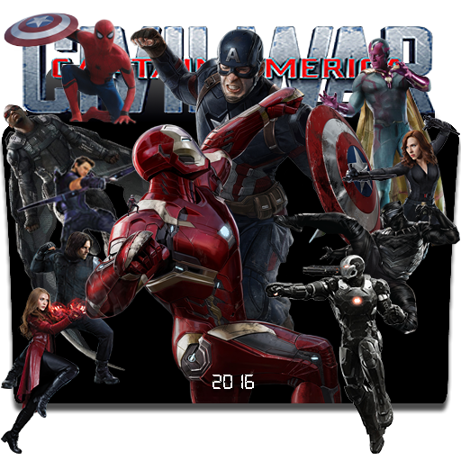 Captain America Civil War Folder