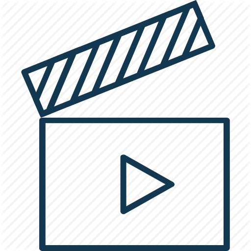 Clapboard, Clapper, Clapper Board, Multimedia, Shooting Clapper Icon