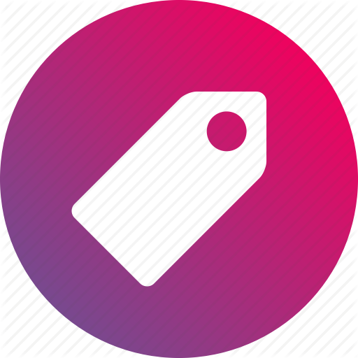 Categories, Category, Classification, Gradient, Tag, Tags Icon