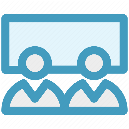 Black Board, Class, Classroom, Education, School Board, Students Icon