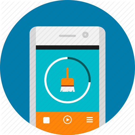App, Cache, Clean, Cleaner, Cleaning, Mobile Icon