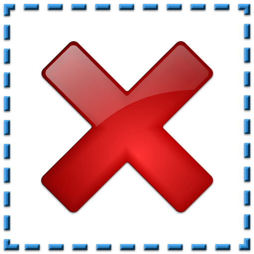 Iconexperience V Collection Selection Delete Icon