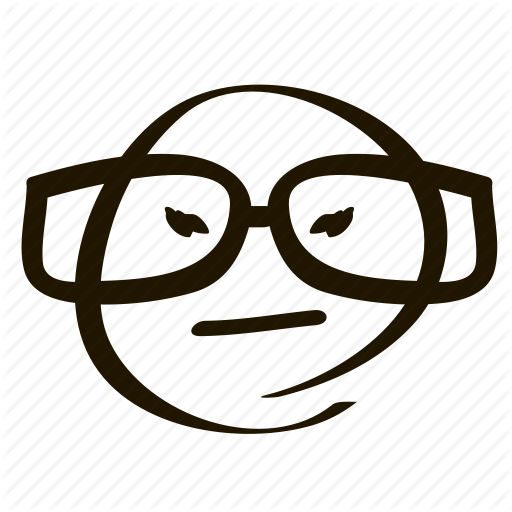 Business, Clever, Emoji, Glasses, Hipster, Intellect, Scientist Icon