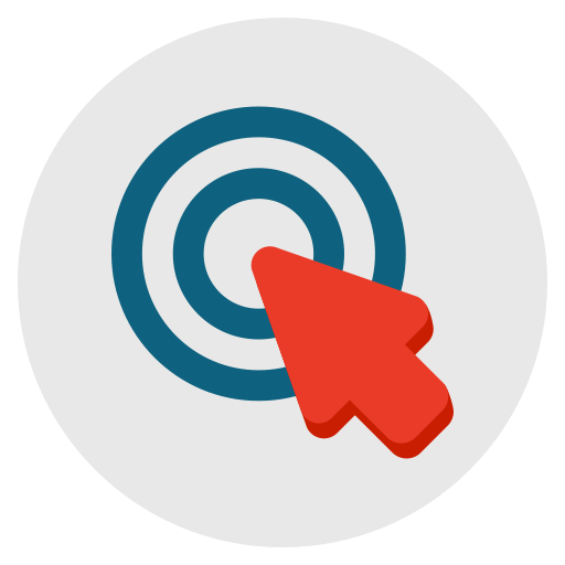 Click, Arrow, Aim, Pointer, Interfaction Icon