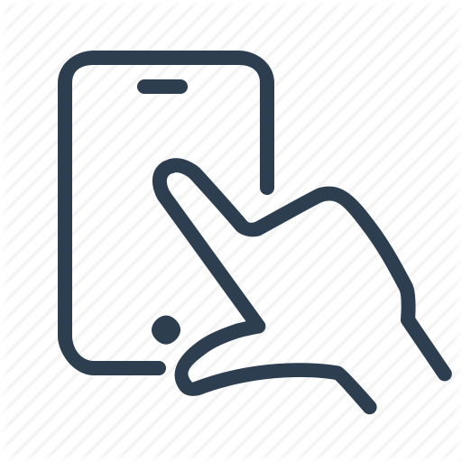 Click, Finger, Hand, Mobile, Phone, Touch Mobile, Touch Screen Icon