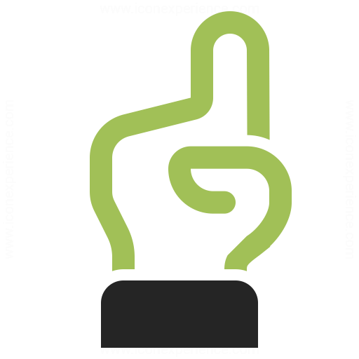 Hand Point Up Icon Iconexperience