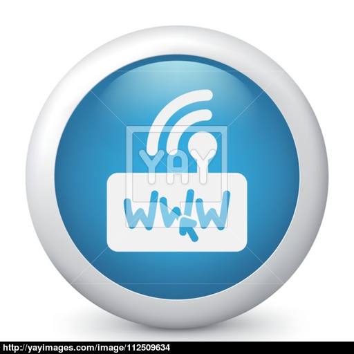 Web Connection Click Icon Vector